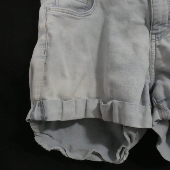 Unbranded | 14.5 inch waist measured | Faded Blue Denim Jean Shorts - Picture 6 of 16